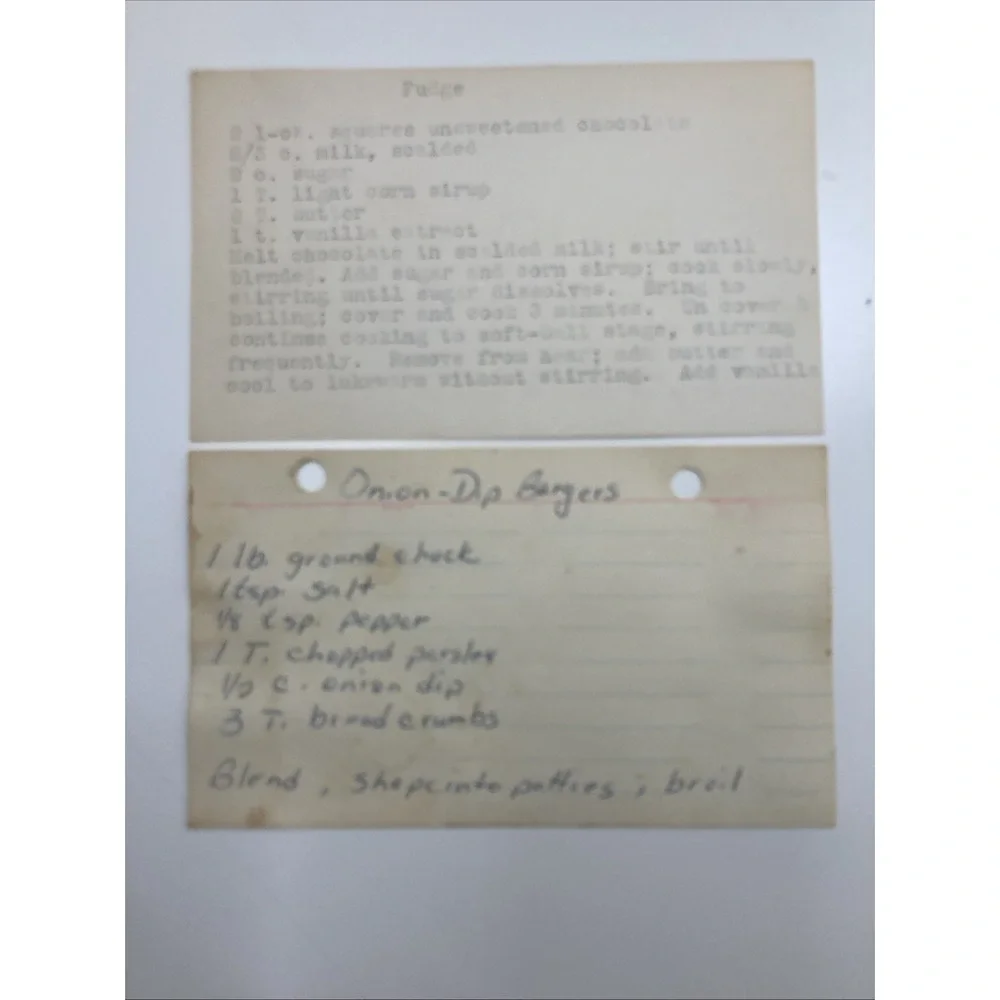 Vintage Wooden Colorful‎ Fruit on Wood Recipe Box w/Recipes Philippines
